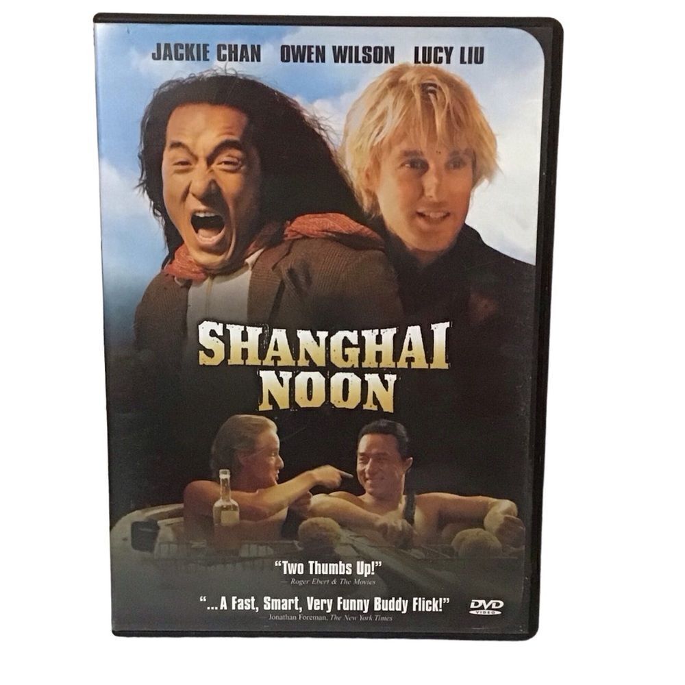 Shanghai Noon DVD Jackie Chan Owen Wilson -‎ 5/$20